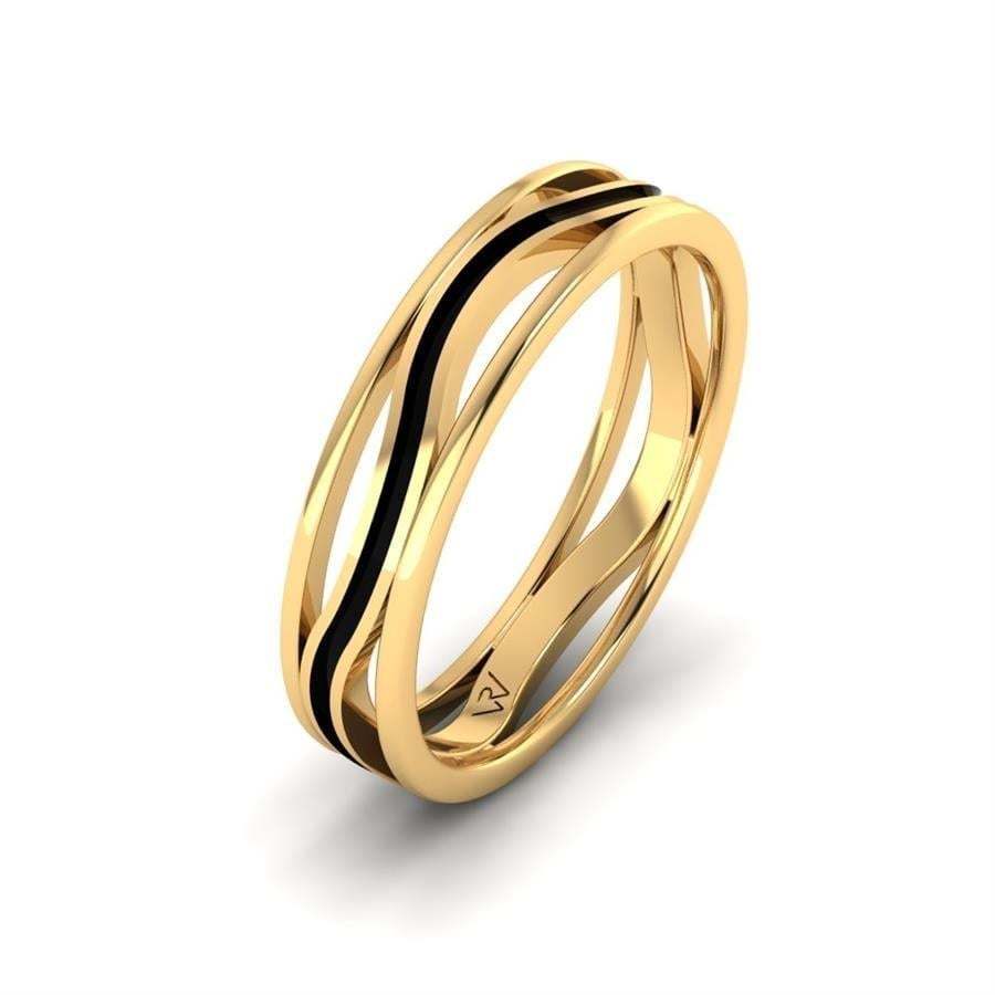 Alliances en Argent Plaqué Or jaune Homme Hilma