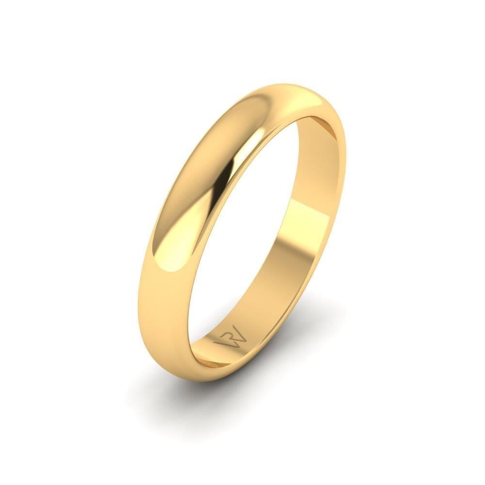 Alliances en Argent Plaqué Or jaune Homme Unité