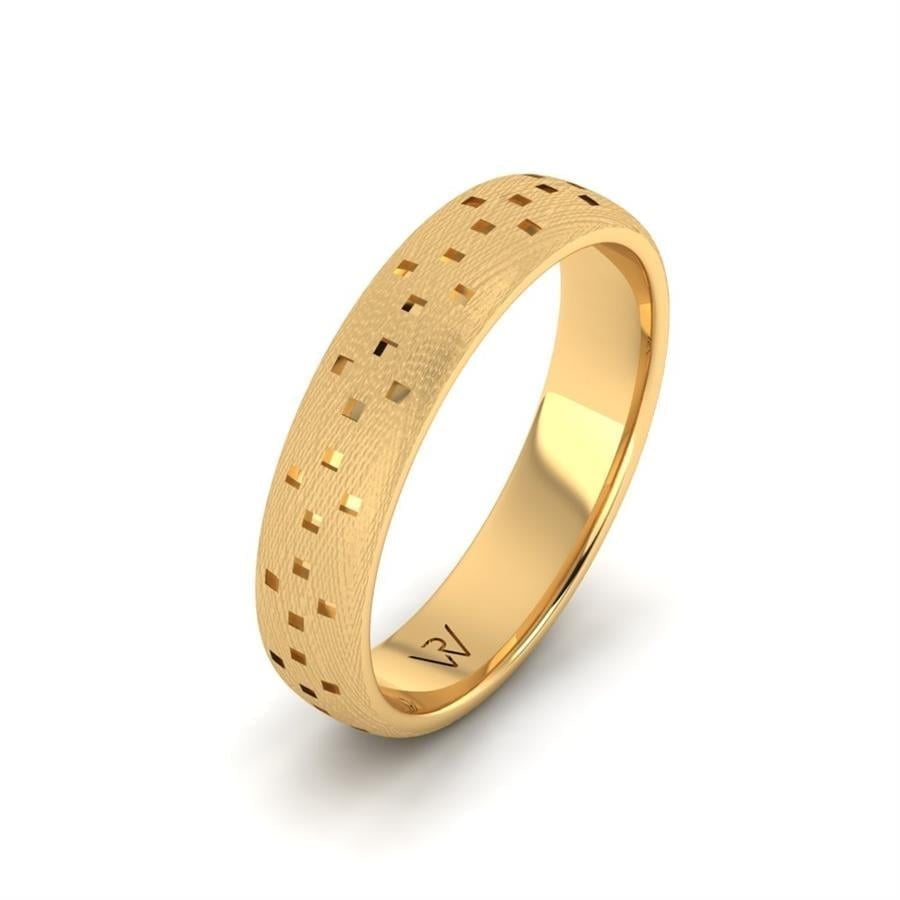 Alliances en Argent Plaqué Or jaune Homme Alluring Island