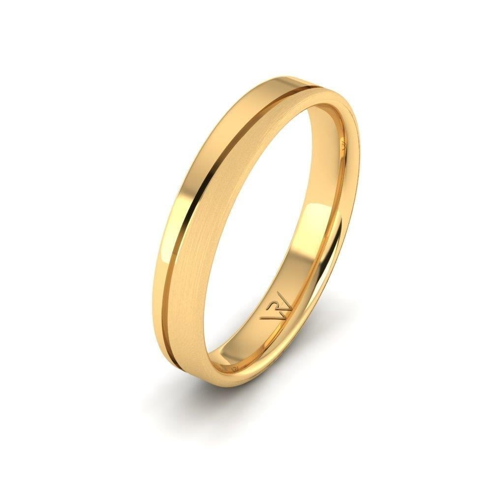 Alliances en Argent Plaqué Or jaune Homme Brillara