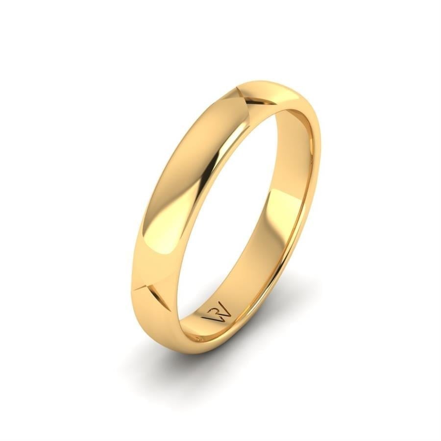 Alliances en Argent Plaqué Or jaune Homme Leonide