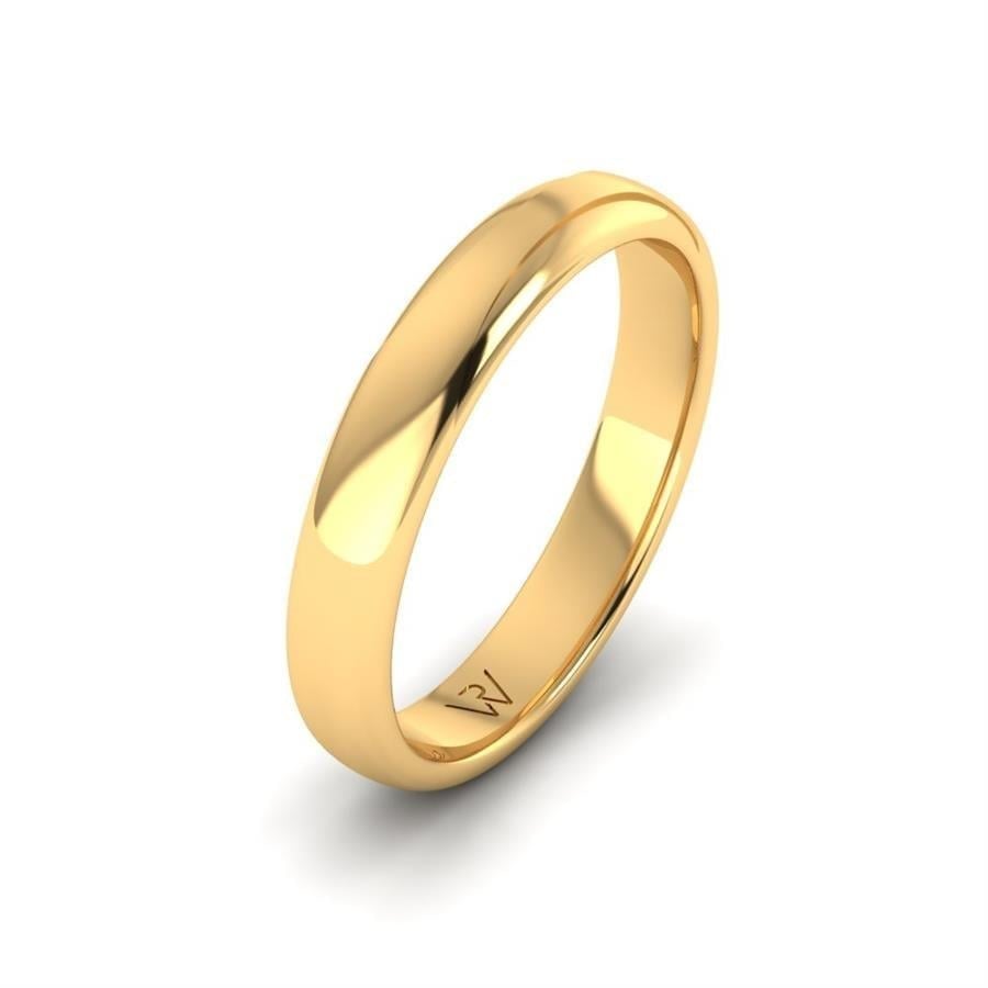 Alliances en Argent Plaqué Or jaune Homme PoéSie