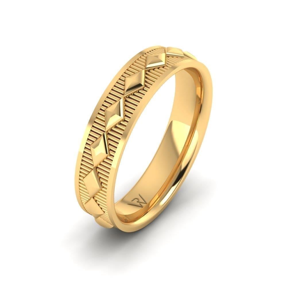 Alliances en Argent Plaqué Or jaune Homme Sparklust