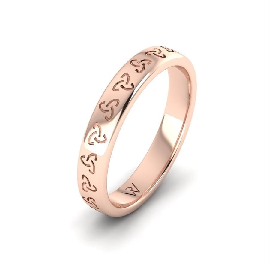 Alliances en Argent Plaqué Or Rose Homme Andrea
