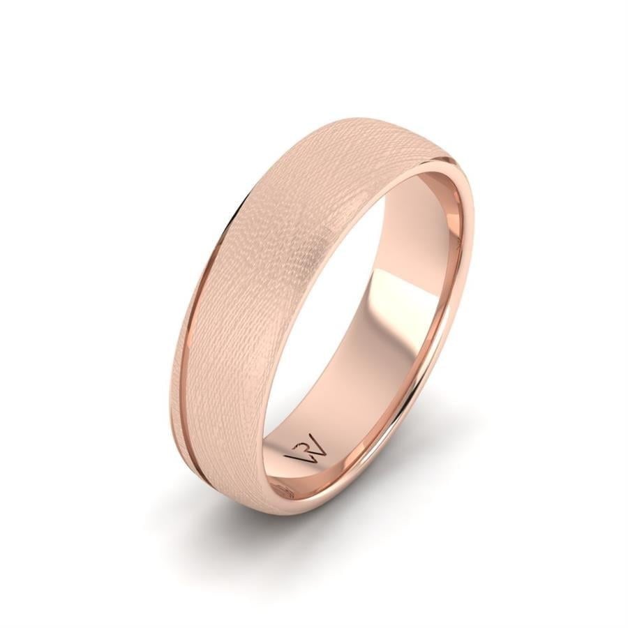 Alliances en Argent Plaqué Or Rose Homme Alluring Season