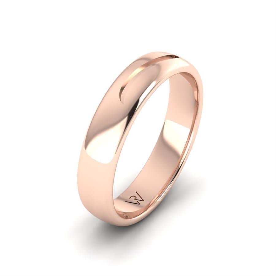 Alliances en Argent Plaqué Or Rose Homme Adore Glorious