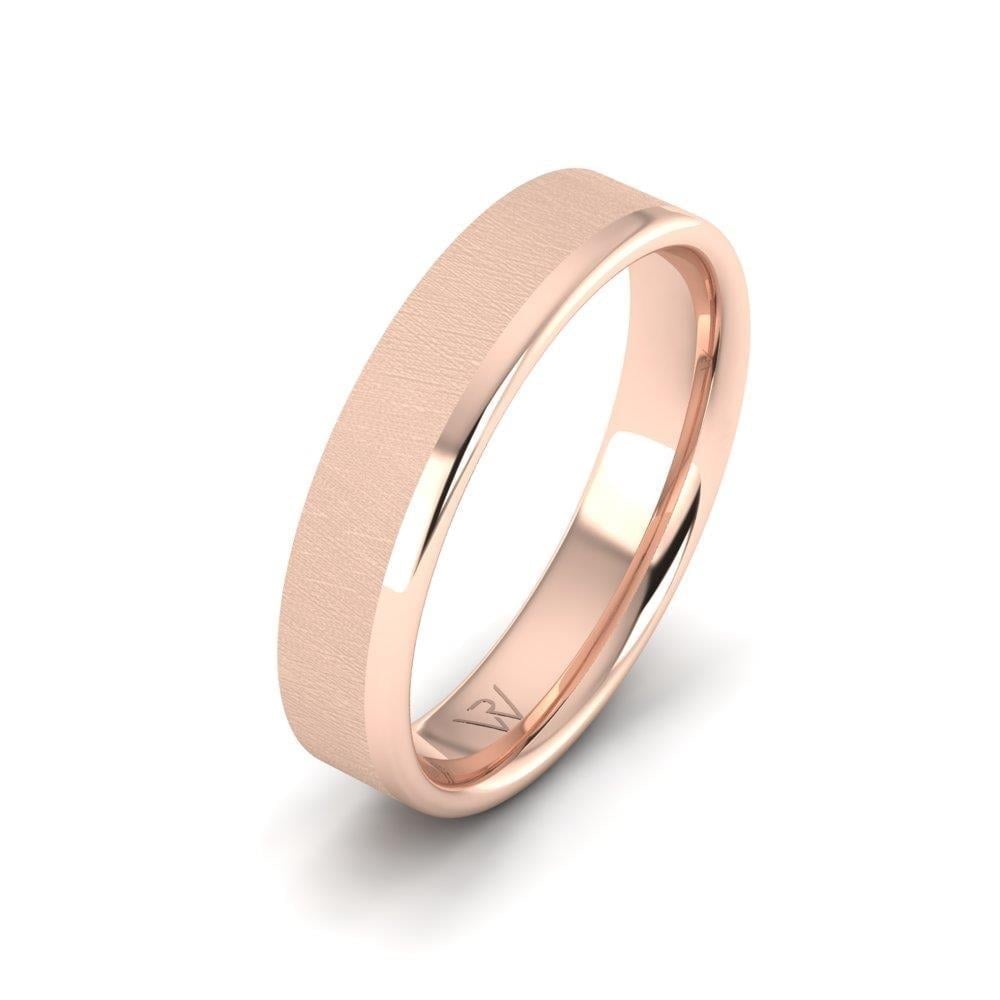 Alliances en Argent Plaqué Or Rose Homme Infinityre