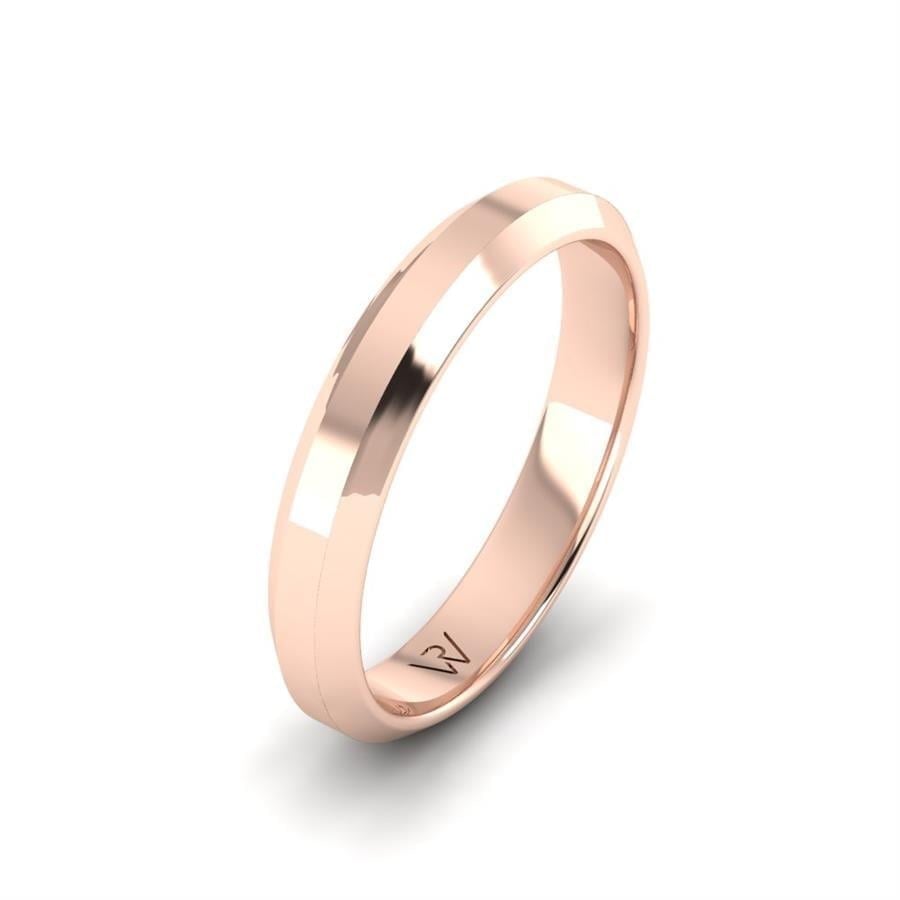Alliances en Argent Plaqué Or Rose Homme Alluring Spring
