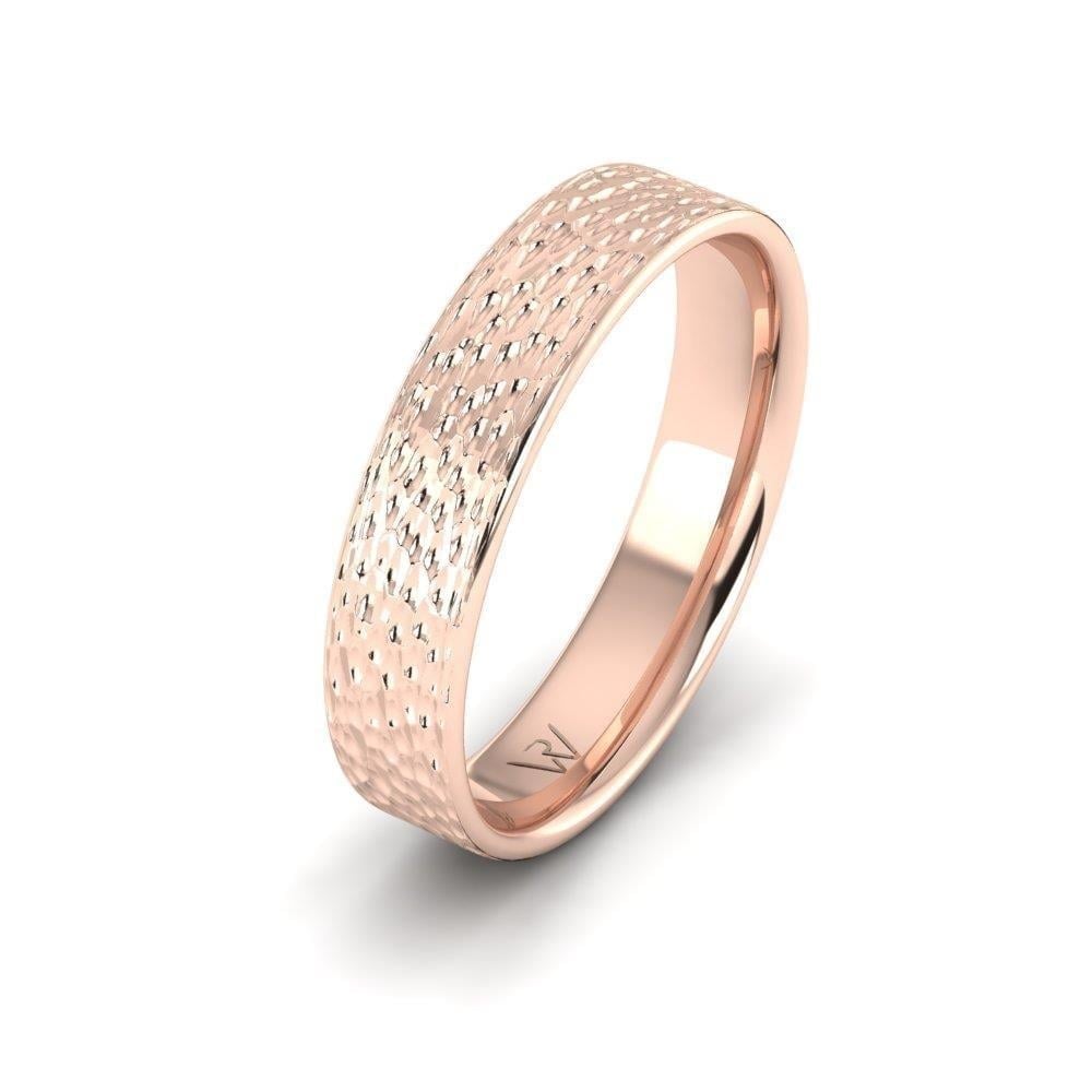 Alliances en Argent Plaqué Or Rose Homme Harmonyhalo