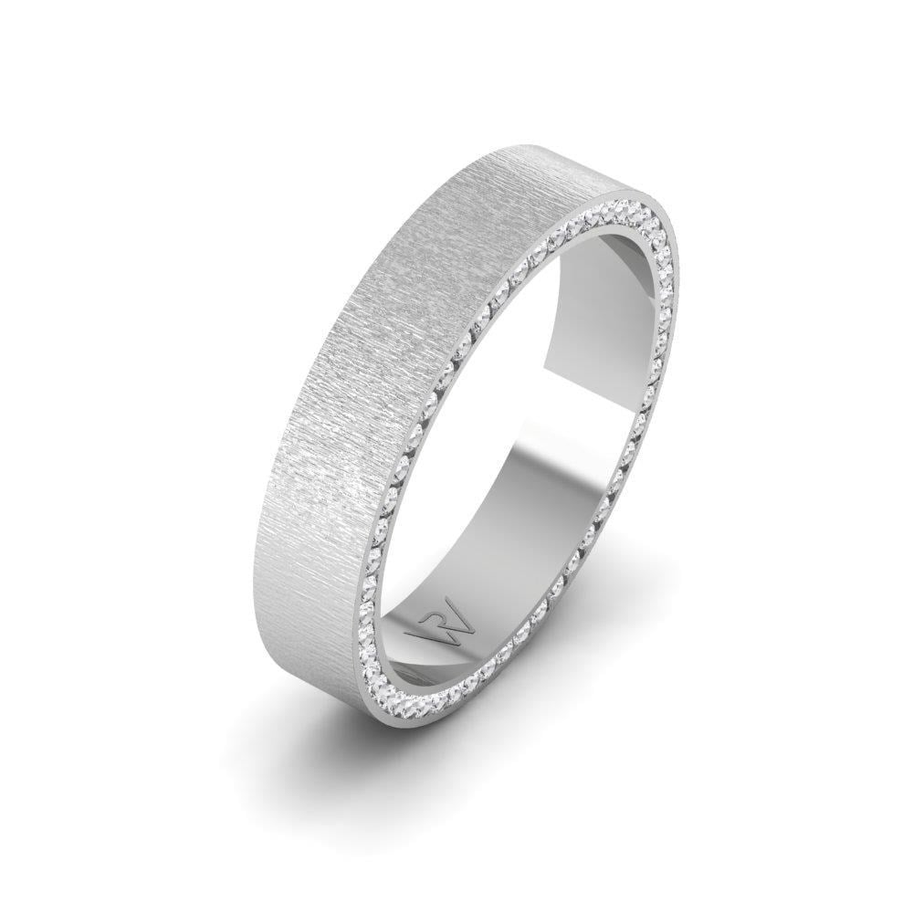 Alliances en Argent Rhodié Femme EternalSparkle Oxyde de Zirconium