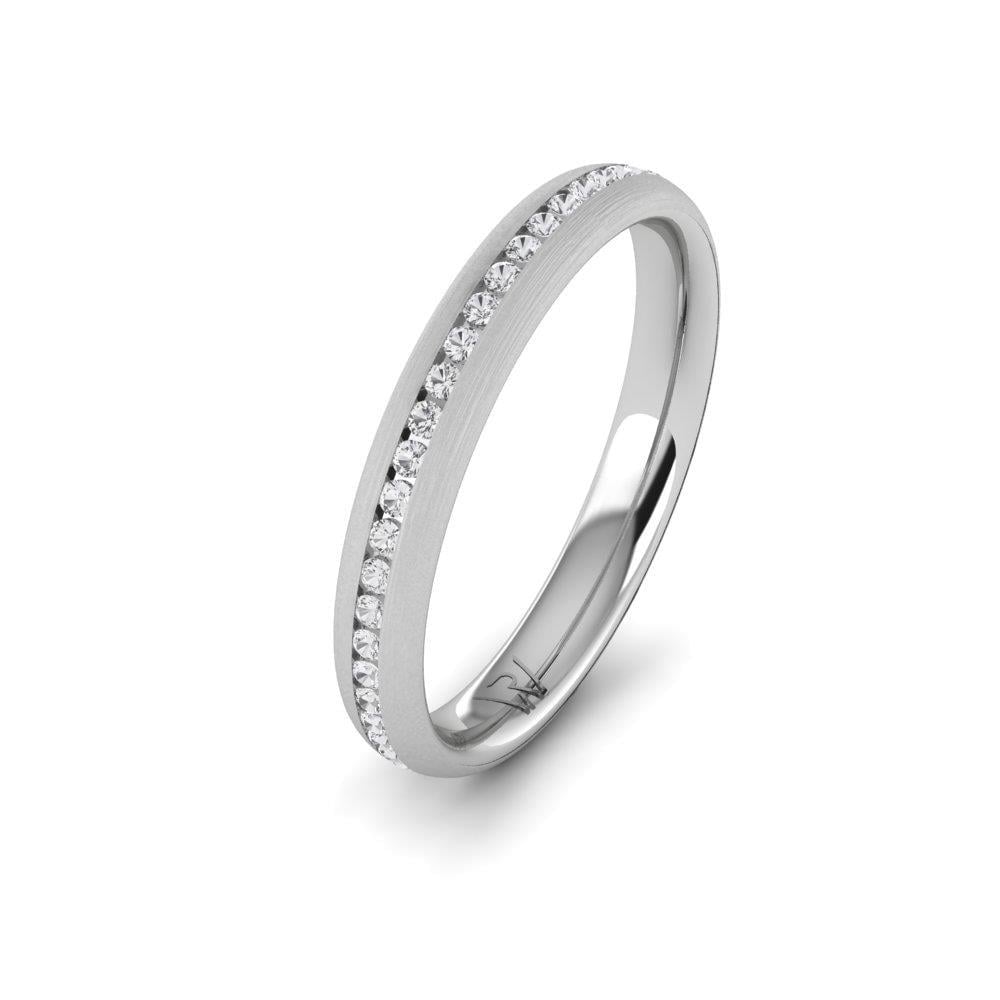 Alliances en Argent Rhodié Femme Vivanta Oxyde de Zirconium