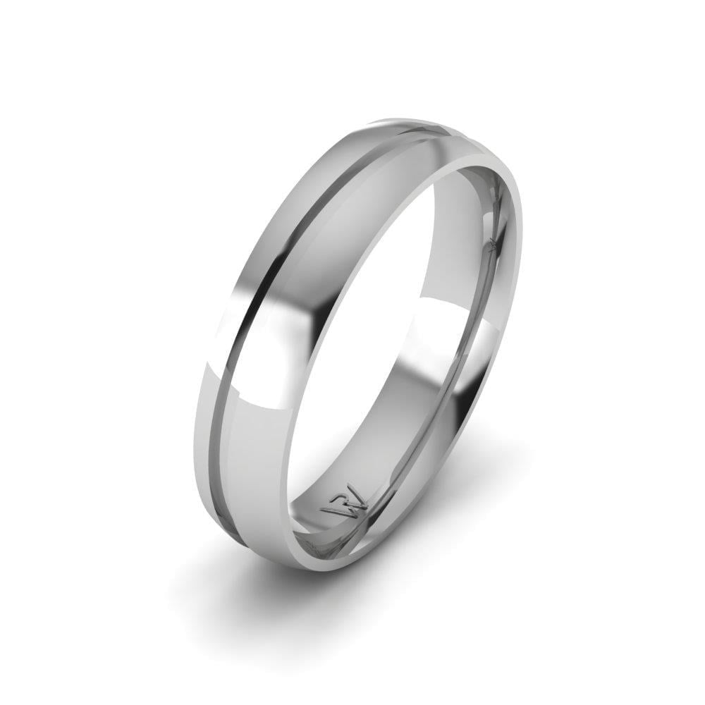 Alliances en Argent Rhodié Homme DreamPromise