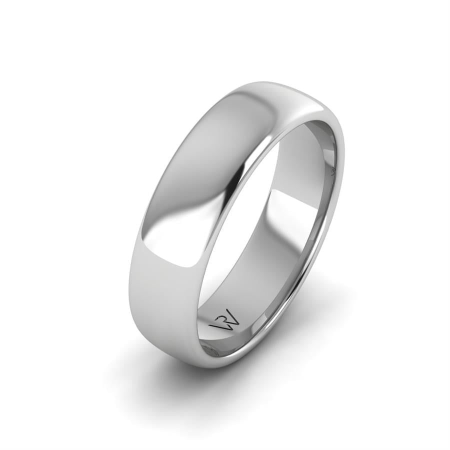 Alliances en Argent Rhodié Homme Glorious Impression