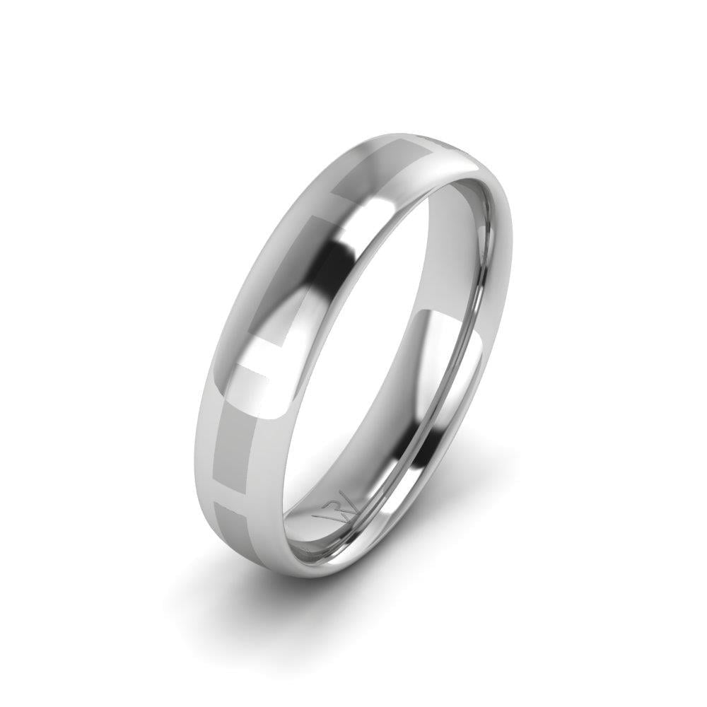 Alliances en Argent Rhodié Homme InfiniteBliss