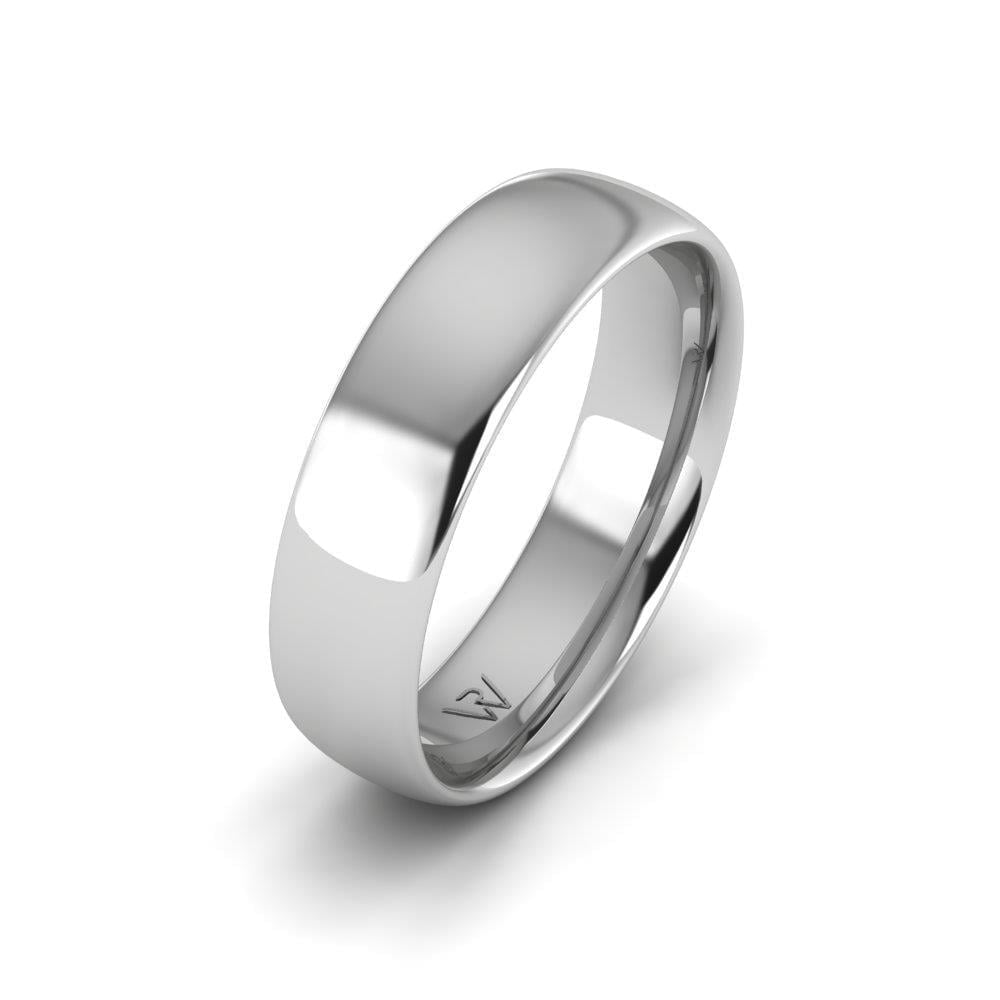 Alliances en Argent Rhodié Homme UnityBand