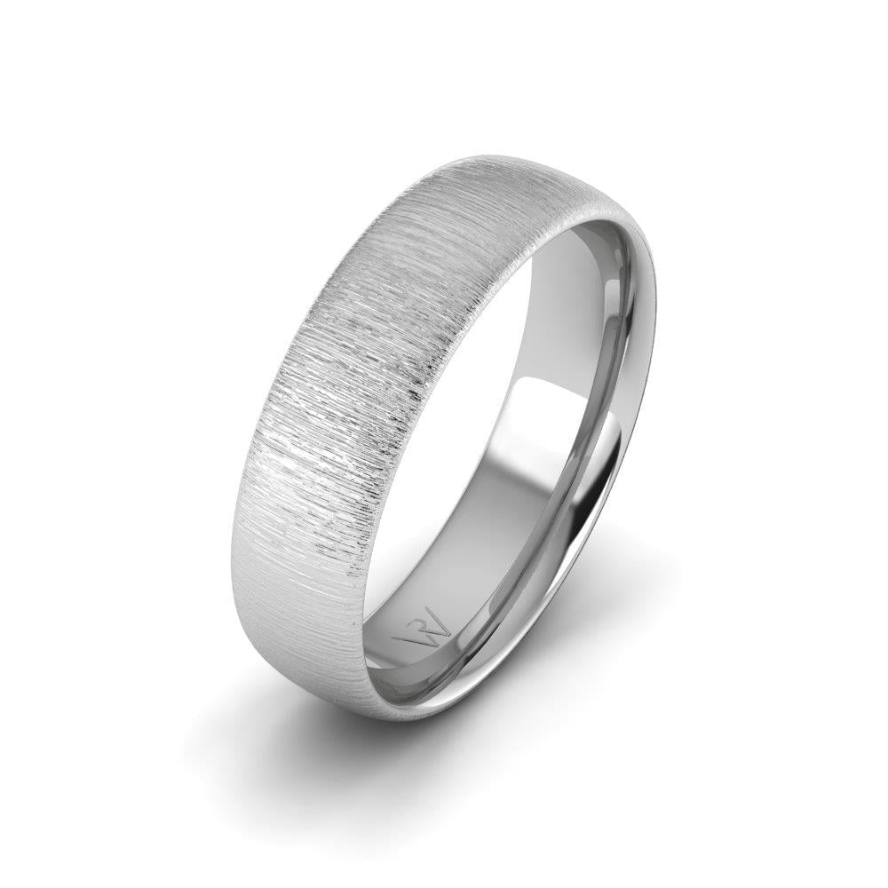 Alliances en Argent Rhodié Homme UnityTwinkle