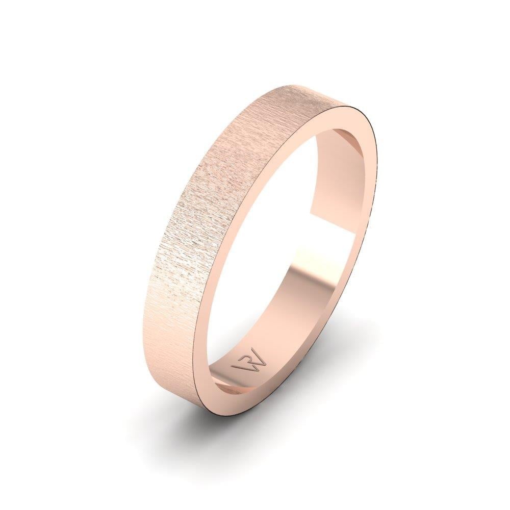Alliances modernes homme EternalSparkle Or Rose