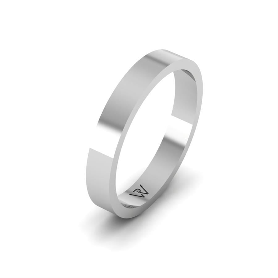Alliances Modernes Homme Floralet Or Blanc