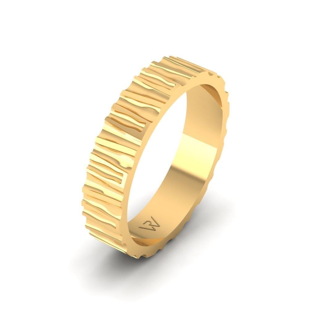 Alliances modernes homme Rosybliss Or Jaune