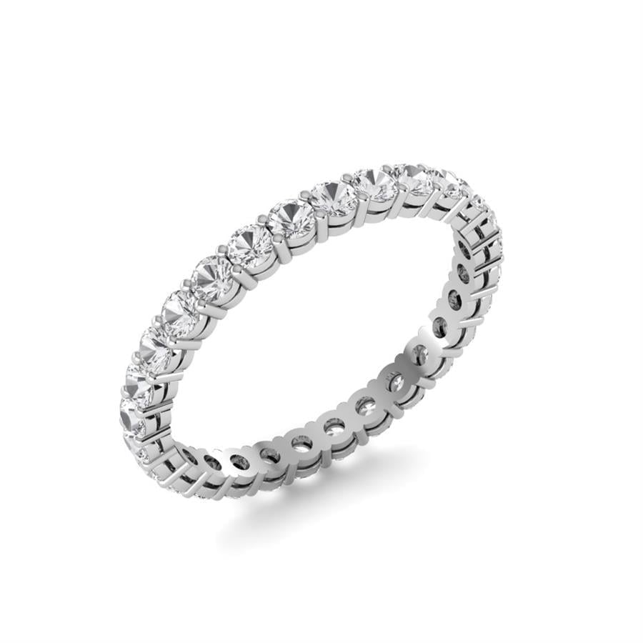 Bagues Toujours Argent Rhodié Blanc Diamant 1.15 ct