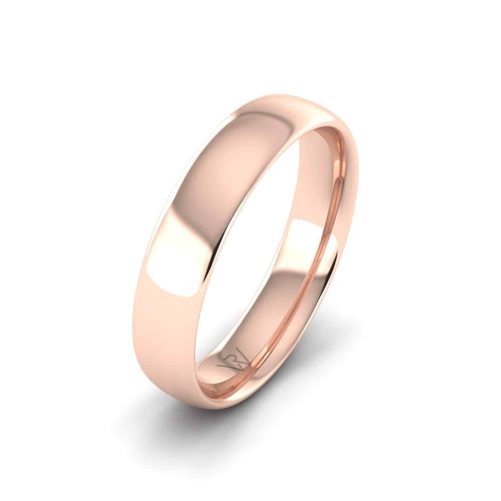 Cherishloom Rose Altın Modern Erkek Alyans
