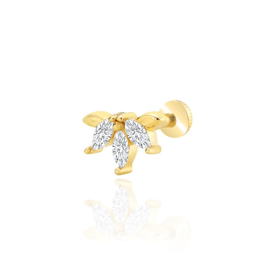 Aurora Zirkon Piercing