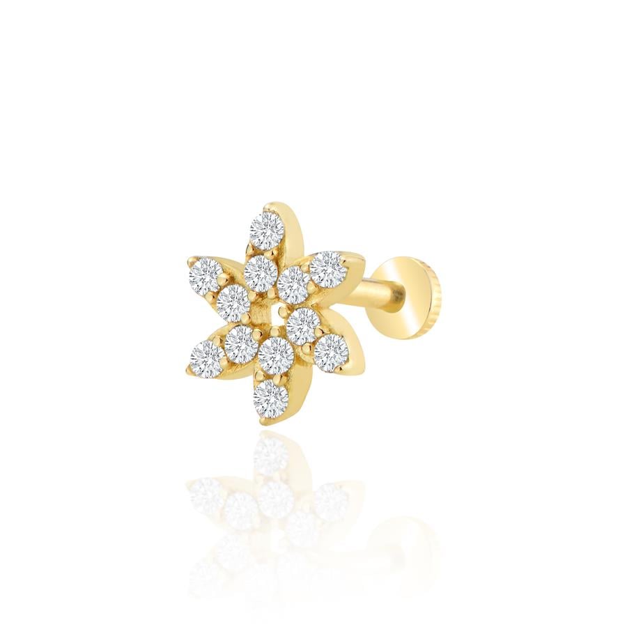 Funky Zirkon Piercing