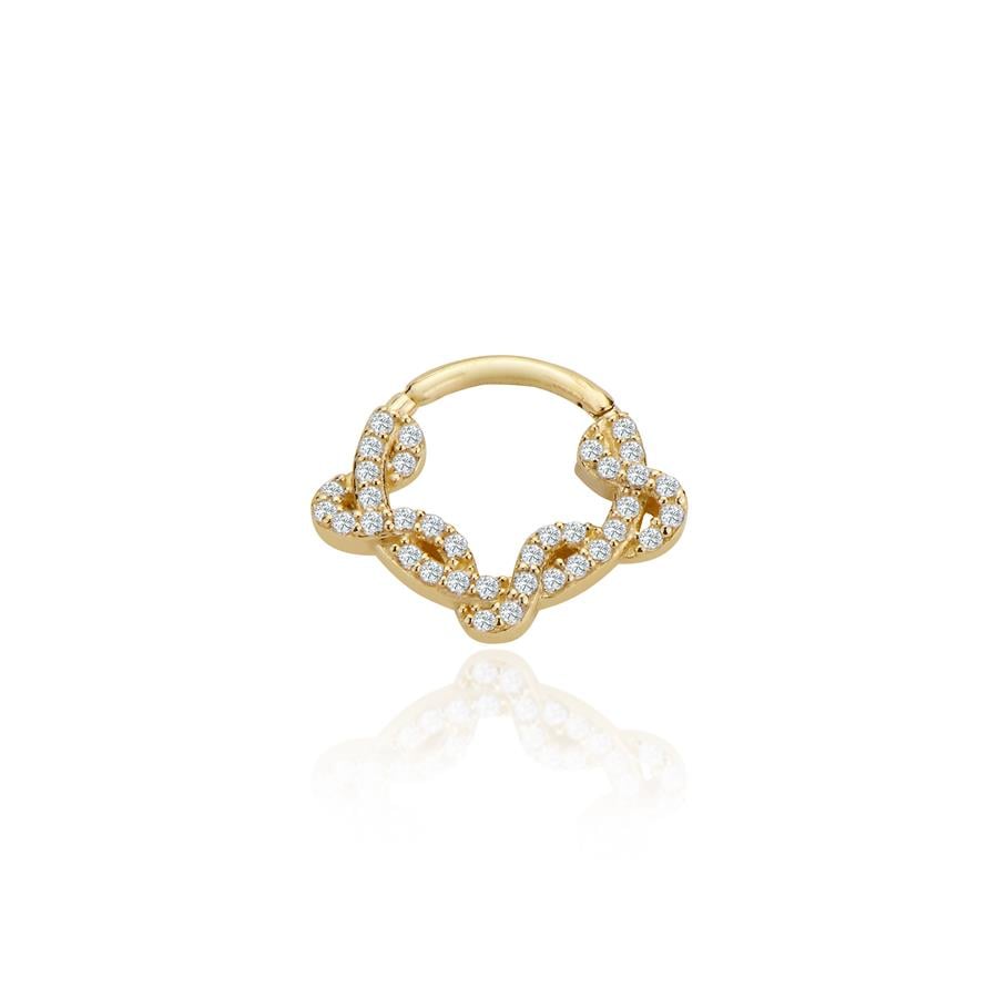 Parıltılı Zirkon Piercing
