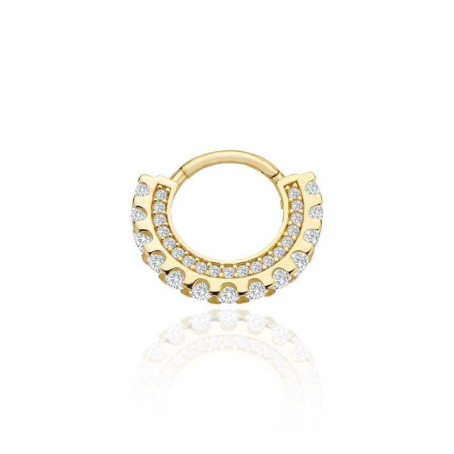 Parlak Zirkon Piercing