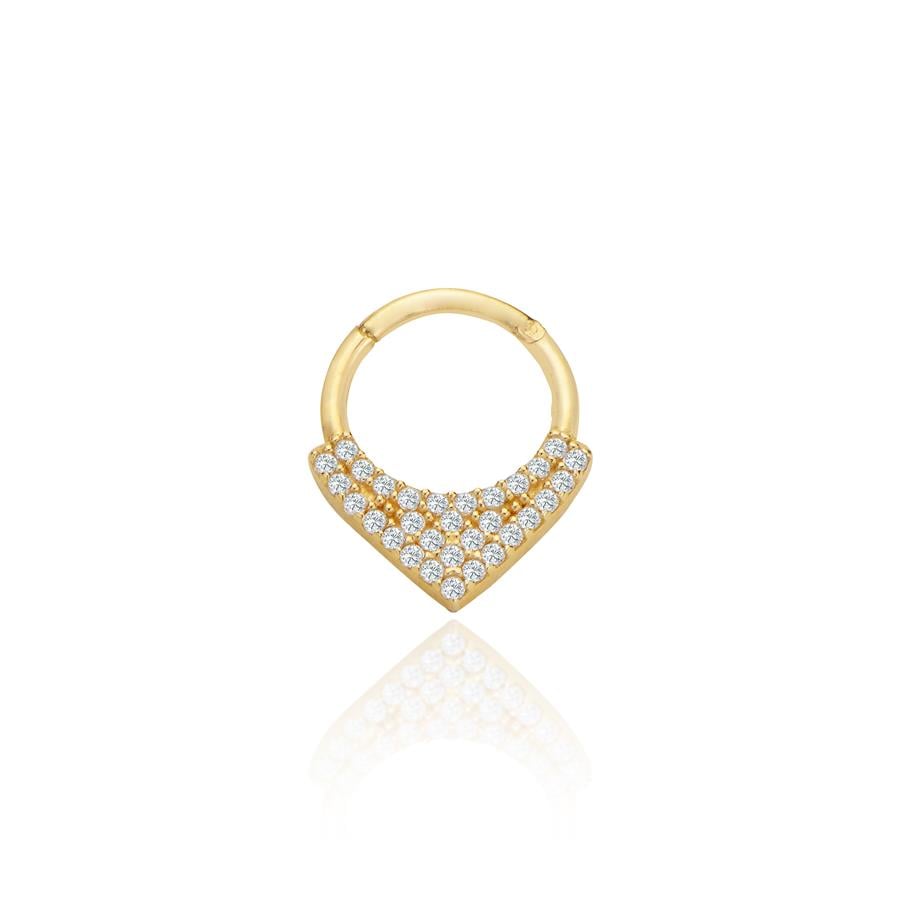 Léya Zirkon Piercing