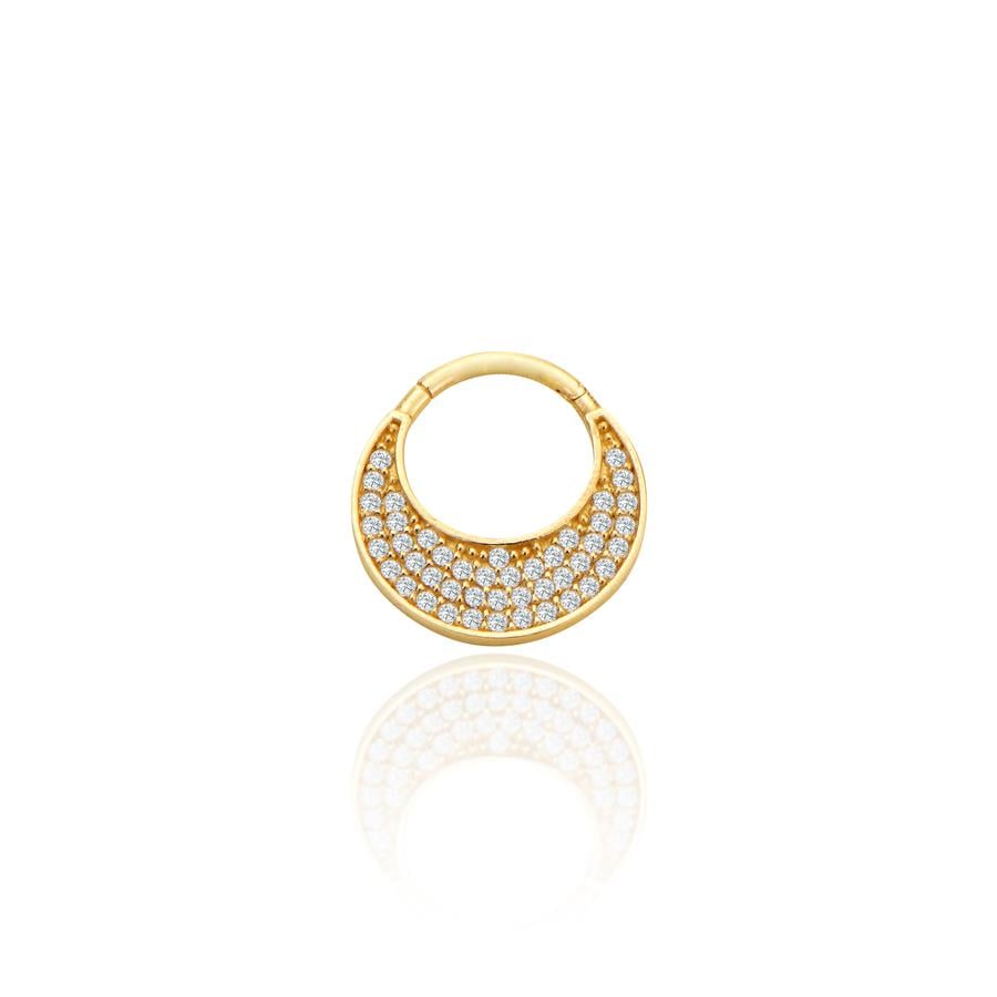 Zirkon Zambak Piercing
