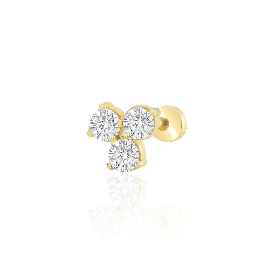 Papilla Zirkon Piercing