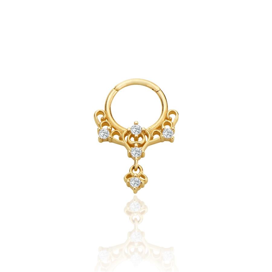 Şakayık Zirkon Piercing