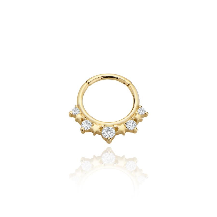 Stellar Zirkon Piercing