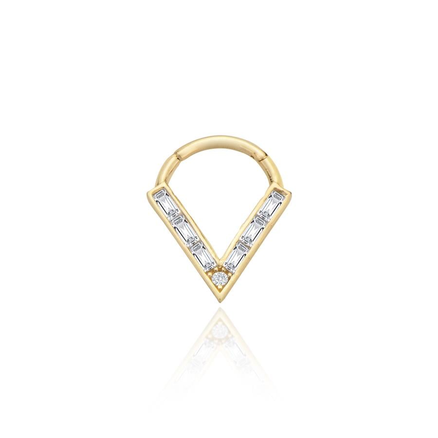 Kadife Zirkon Piercing