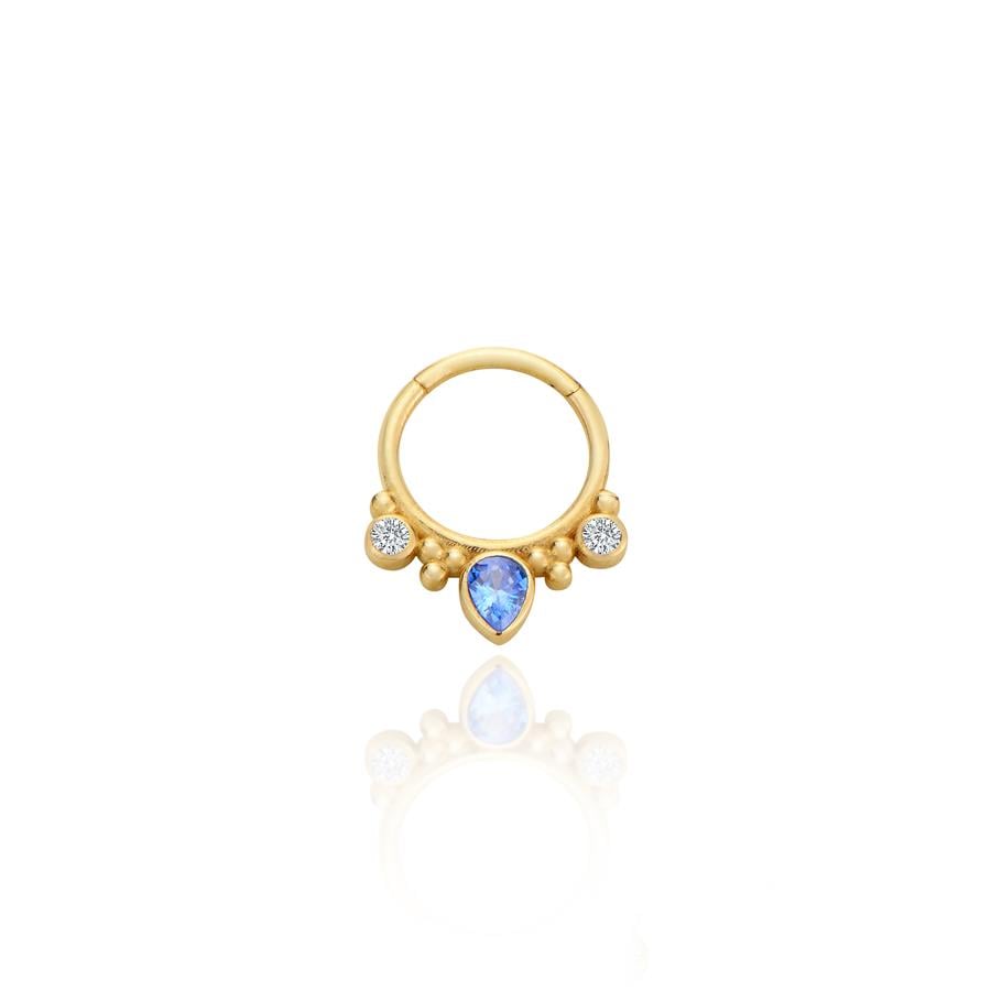 Menekşe Zirkon Piercing