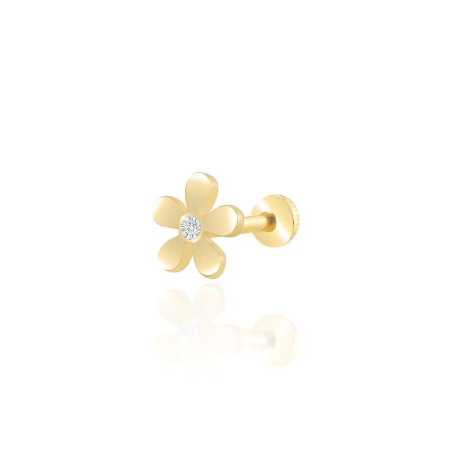 Zinnia Zirkon Piercing