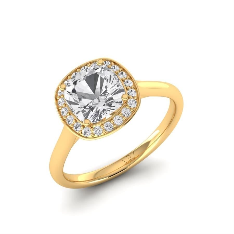 Solitaires Novéria Or Jaune Diamant 2.15 ct