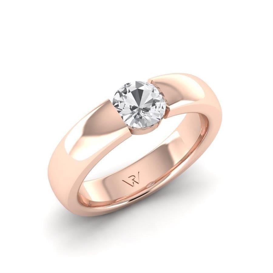 Solitaires Pureté Argent Oxyde de Zirconium 0.75 ct