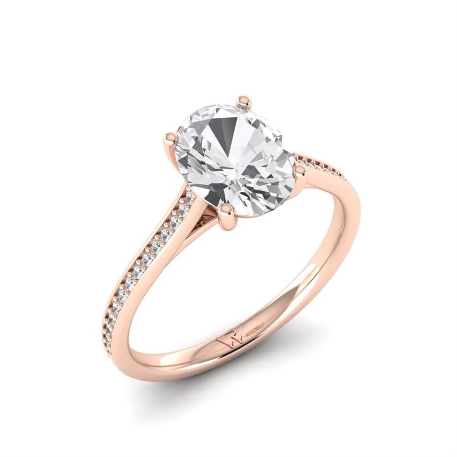Solitaires Stella Or Rose Diamant 1.65 ct