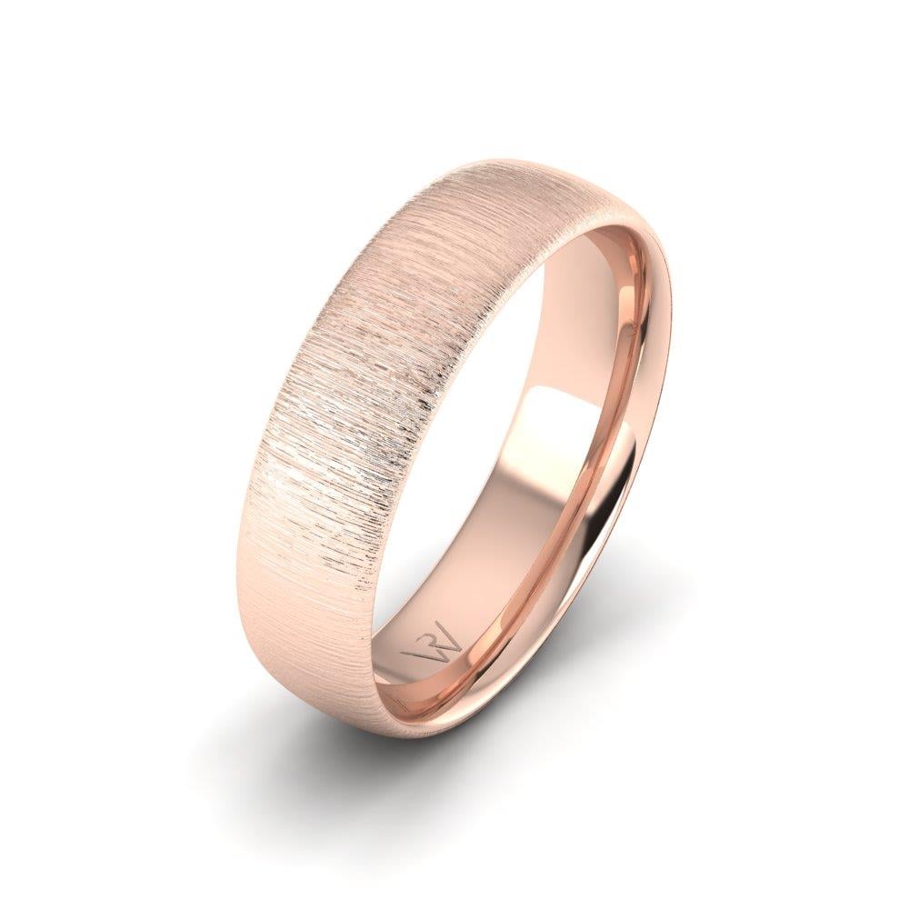 Unitytwinkle Rose Altın Modern Erkek Alyans