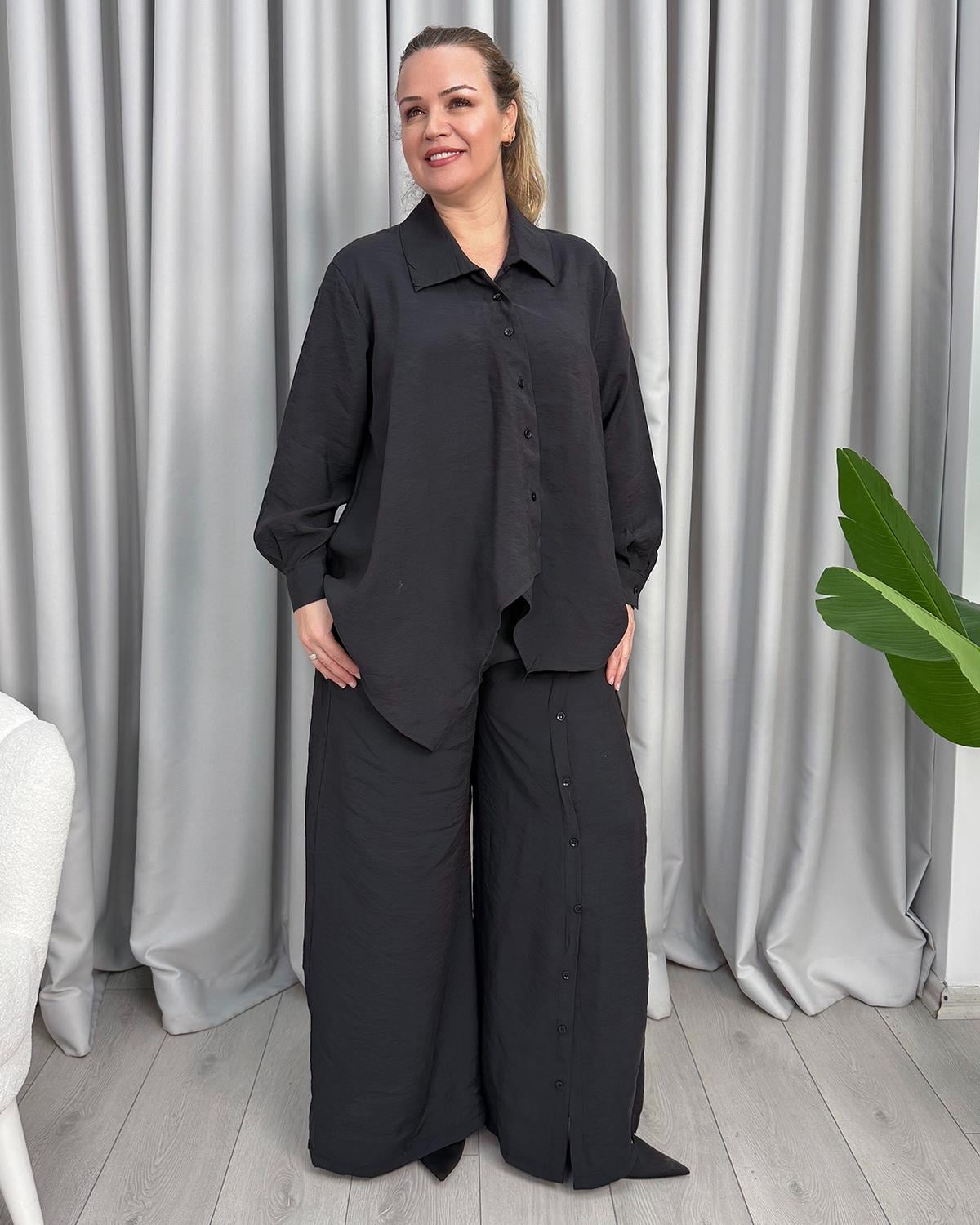 Elenora Tasarım Takım Siyah