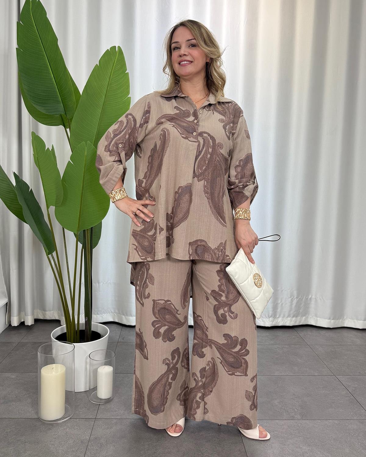 Margarita Keten Takım Vizon