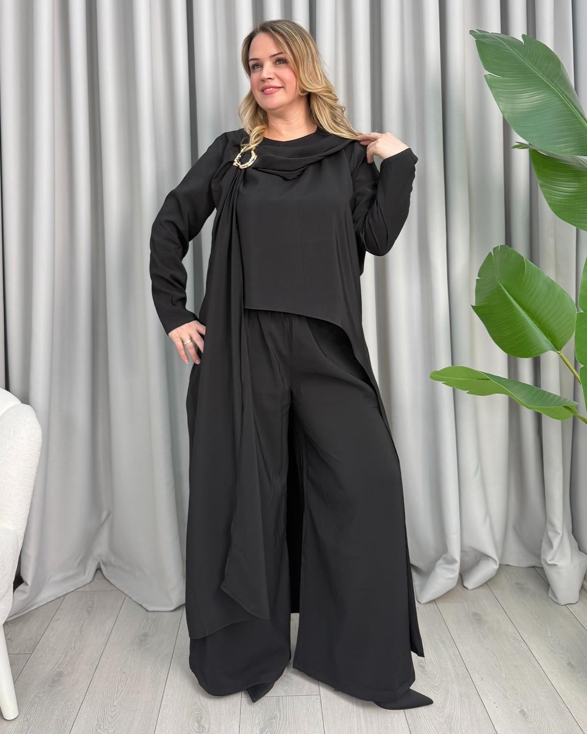 Perla Tasarım Takım Siyah