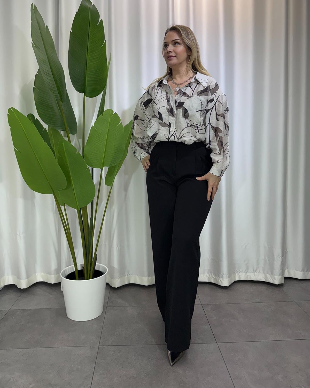 Premium Plazzo Pantolon