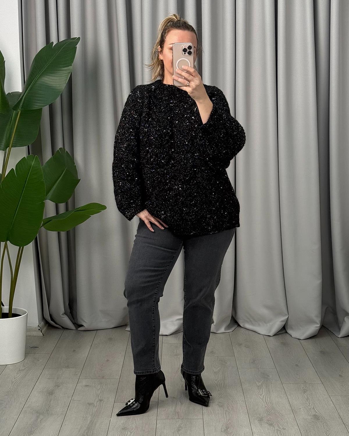 Premium Torino Kot Pantolon Füme
