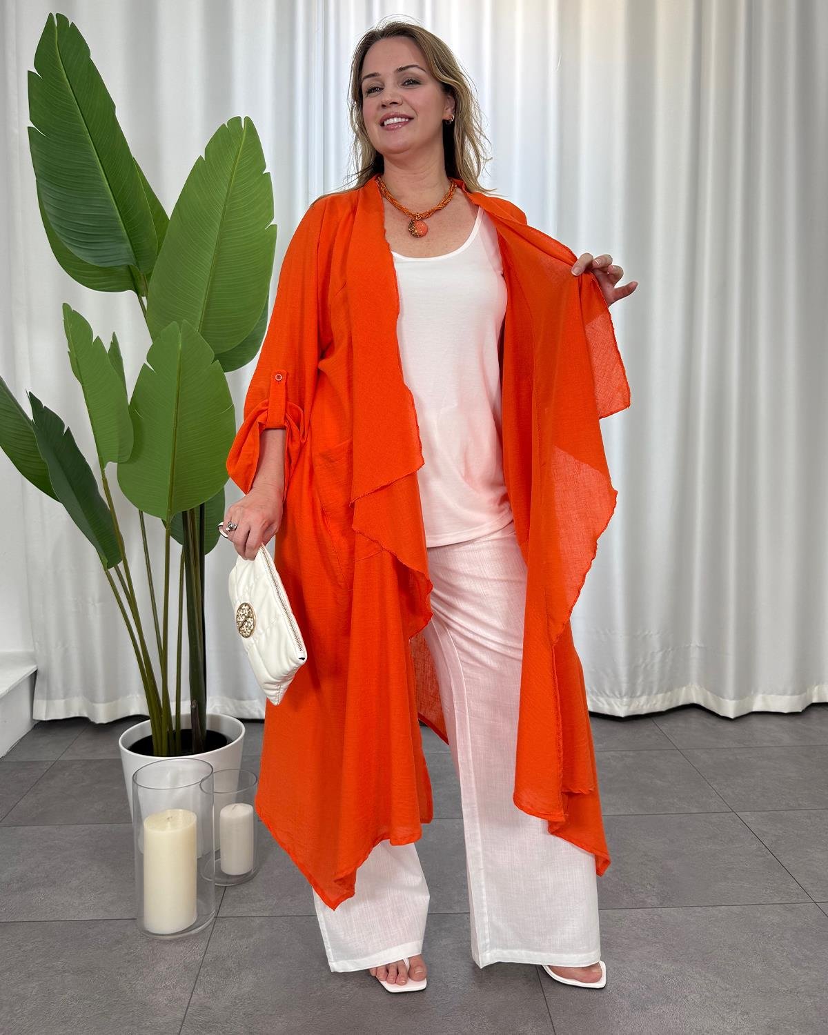 Reina Turuncu Kap