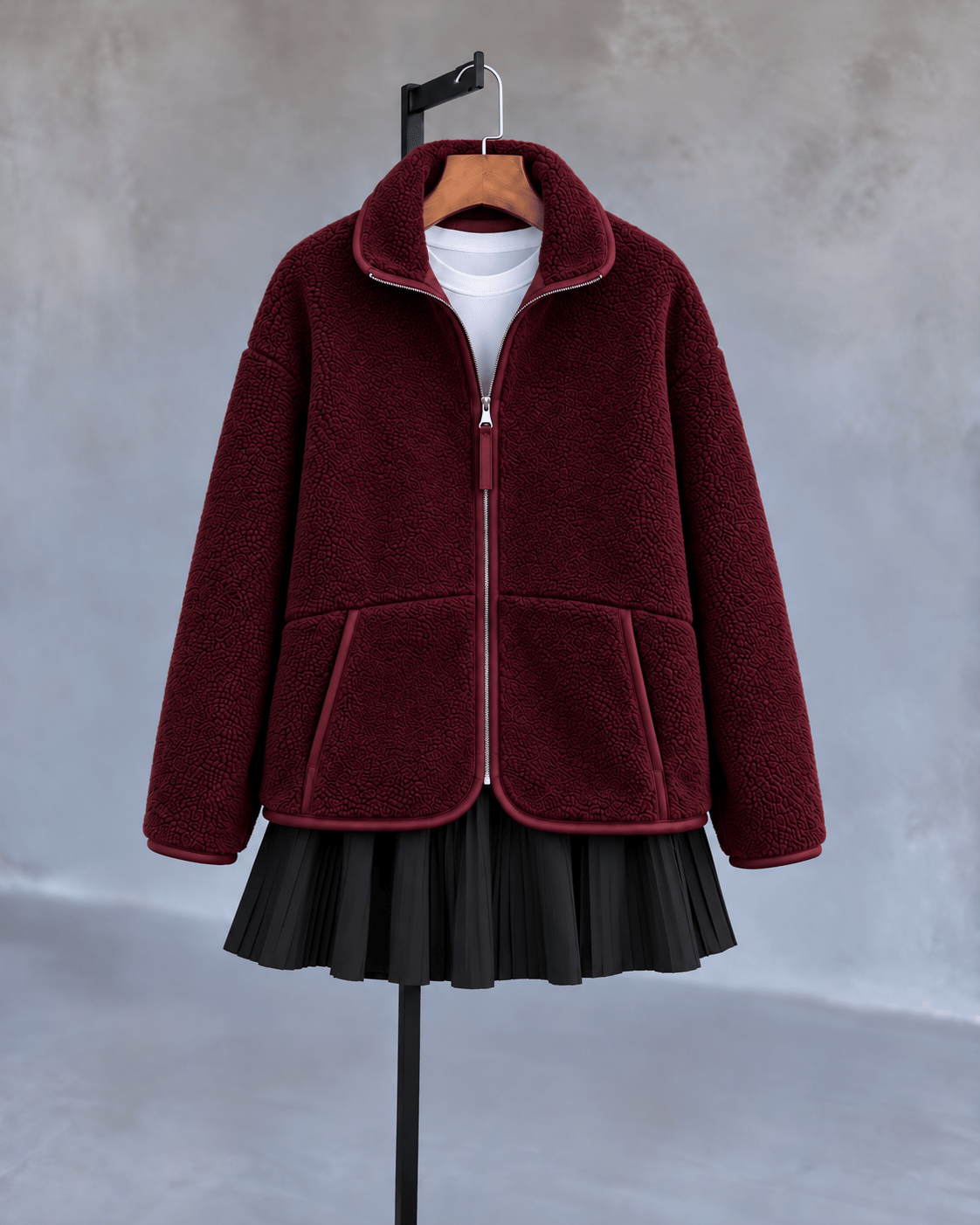 Mürdüm Polar Sweatshirt