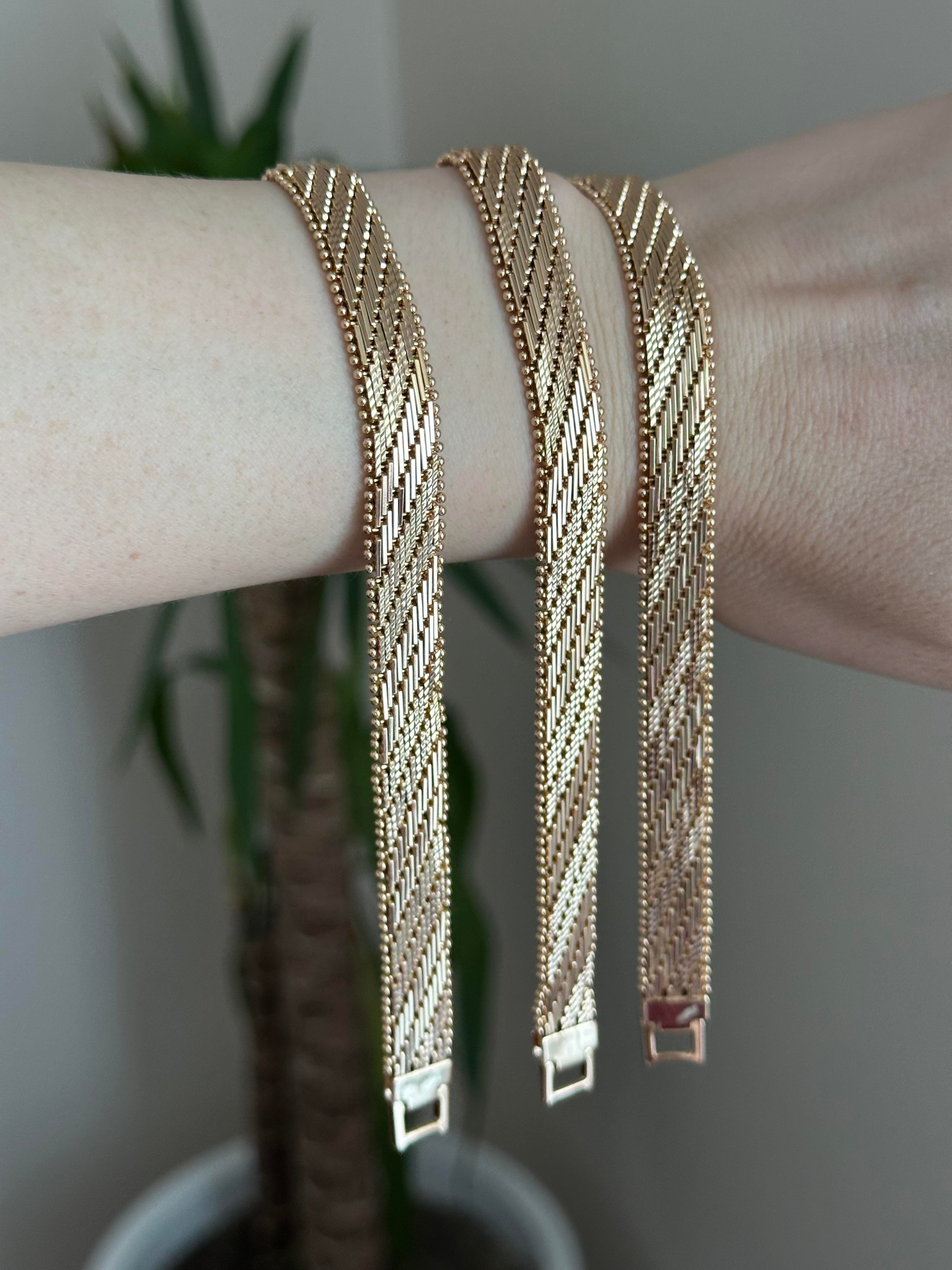 Xupıng Hasır Rose Gold Bileklik 