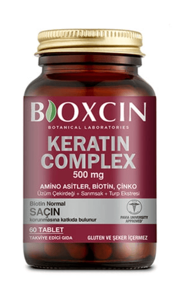 Bioxcin Forte Keratin Complex Tablet Takviye Edici Gıda 60 Tablet